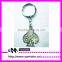 Stylish bling spade keychain