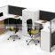 Modern 6-seat workstation, office partition ( SZ-WS001)
