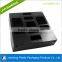 Black PET/PS Disposable plastic tray for electronics component