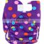 Oem washable soft breathable newborn printed cloth diaper