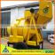 JZR350 diesel concrete mixer with wire rope lifting mode