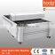 High precise CO2 metal&non metal cutting bed cutting machine with ball screw