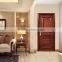 New modern single swing door mutil panels indian wood carving doors for bedroom