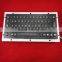 Anodized black mini metal keyboard