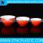 shallow plastic bowl unbreakable dinnerware oriental bowl