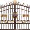 wrought iron villa luxury gate and main courtyard gate models