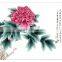China traditional flower handmade painting for home decoration