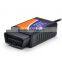 2016 Top selling ELM327 Interface USB OBD2 Auto Scanner V1.5 OBDII OBD 2 II elm327 usb Super scanner