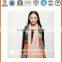 Professional 100% acrylic new style fashion scarf shawl with CE certificate