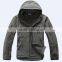 Uniseason men hooded military jacket