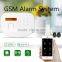 wireless security alarm system with google play store app download & cheapest alarm system with RFID keypad