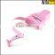 1.5meters Fiberglass Company Logo Design Lock Medical Waist Tape Measure Pink Mini Retractable