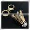 Silver plane metal kaychain for promotion(PG03003)