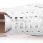 White Genuine Leather Sneakers