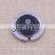 Wholesale round purse hanger/ foldable bag holder with epoxy sticker logo