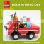 Fire House Series DIY Educational plastic building blocks toys