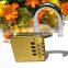Yiwu Market Safe Lock Combination 105 MM Brass Padlock
