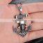 Tops For Women 2016 Stainless Steel Anchor Triangle Necklace