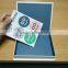 Small size empty art paper folding gift packaging box custom logo                        
                                                Quality Choice