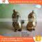Golden penguin chicken ceramic costume decor