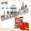 Small Scale 100~150kg/h Automatic Sale Crispy Snacks making Machine