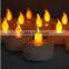 Christmas led home decorative battery operated light led mini waterproof candle indoor decorative light