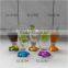 short colour stem glass mini wine glass