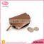 New fashion handmade leather mini wallet/coin purse