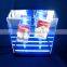 Led acrylic cigarette display case, acrylic tobacco display case