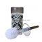 Plastic toilet cleaing brush holder