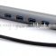 Amazon best selling Aluminum 5Gbps Super Speed 7 port USB 3.0 Hub