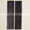 satin black tape silk screen printed main mark care label for imitation fur blanket