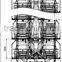 vertical car stacker underground parking equipment