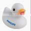 CE making floating angel rubber duck with squeak