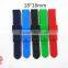 18mm 20mm 22mm 24mm Sport Silicone Watch Bands Strap With Stitching