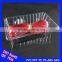 PET PS PVC plastic fruit salad packaging boxes