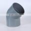 China supply pvc plastic pipe fittings / pvc tee elbow for sale