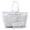 New arrival Korean style PU leather women's handbag, tote leather travel bag,multicolor travel bag