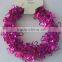 HOT SALE 9 Feet Metallic PVC Green Christmas Stars Wire Tinsel Garland