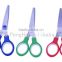 High quality colorful stainless steel office paper cutting scissors
