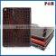 Croco leather case for iPad mini, stand case for ipad mini