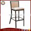 High quality durable OEM aluminum bar chair long legged chair
