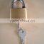 Double Locking Mechanism Kaba Key Brass Padlock