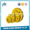 2 years warranty with ISO and OEM&ODM from casting factory wire rope pulley wheel