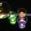 Water Induction Pouring Into Water Lighted Shiny Small Glass