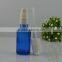 Free Samples 30ml Blue Glass Spray Bottle for Perfume Wholesale