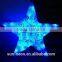 100l Led Star Shape Motif Light,White/bule Color Changing