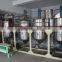 50 to 100 tons per day capacity of edible oil production including a filling line plant Crude Oil Refinery Plant
