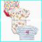 Newborn gifts 3pack 100% cotton cute design baby girl body suit