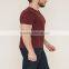 100% Polyester Latest Men's T-shirt v Neck Men's T-shirt on Sale